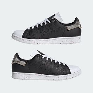 adidas x Yoshitoshi Kanemaki Stan Smith Originals Shoes Black White Size 5 & 6